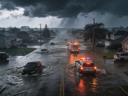 Flash Flood Warning Raises Financial Risks for Racine and Kenosha FinancialSumo