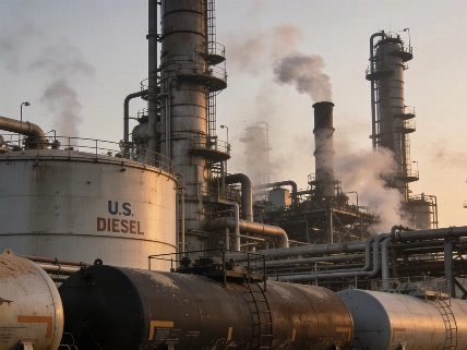 Diesel Refining Margins Hit Record $100 Amid Tight U.S. Supply FinancialSumo