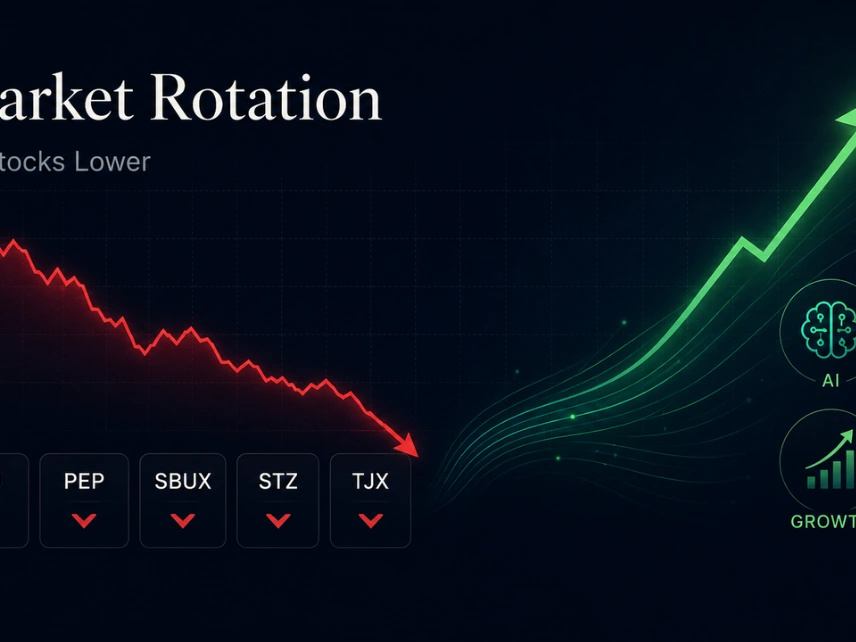 Market Rotation Sends These 5 Stocks Lower - Are They Now a Bargain FinancialSumo