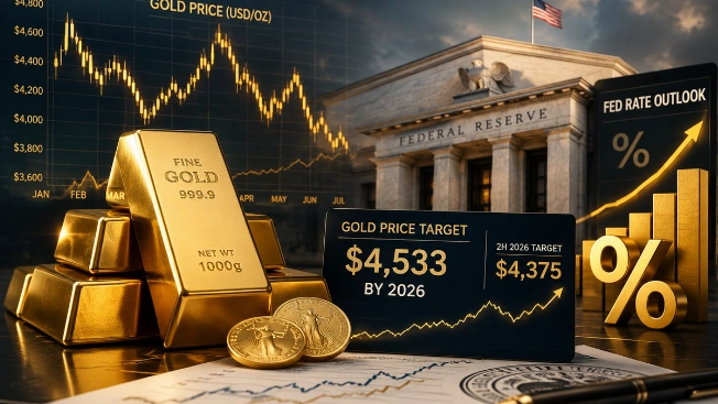 Bernstein Raises Gold Price Target as Fed Rate Outlook Shifts FinancialSumo