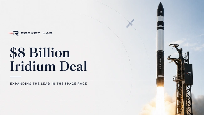 Rocket Lab’s $8 Billion Iridium Deal Raises Stakes in Space Race FinancialSumo