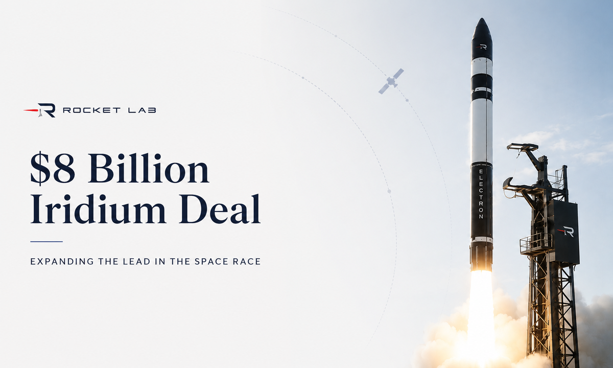 Rocket Lab’s $8 Billion Iridium Deal Raises Stakes in Space Race FinancialSumo